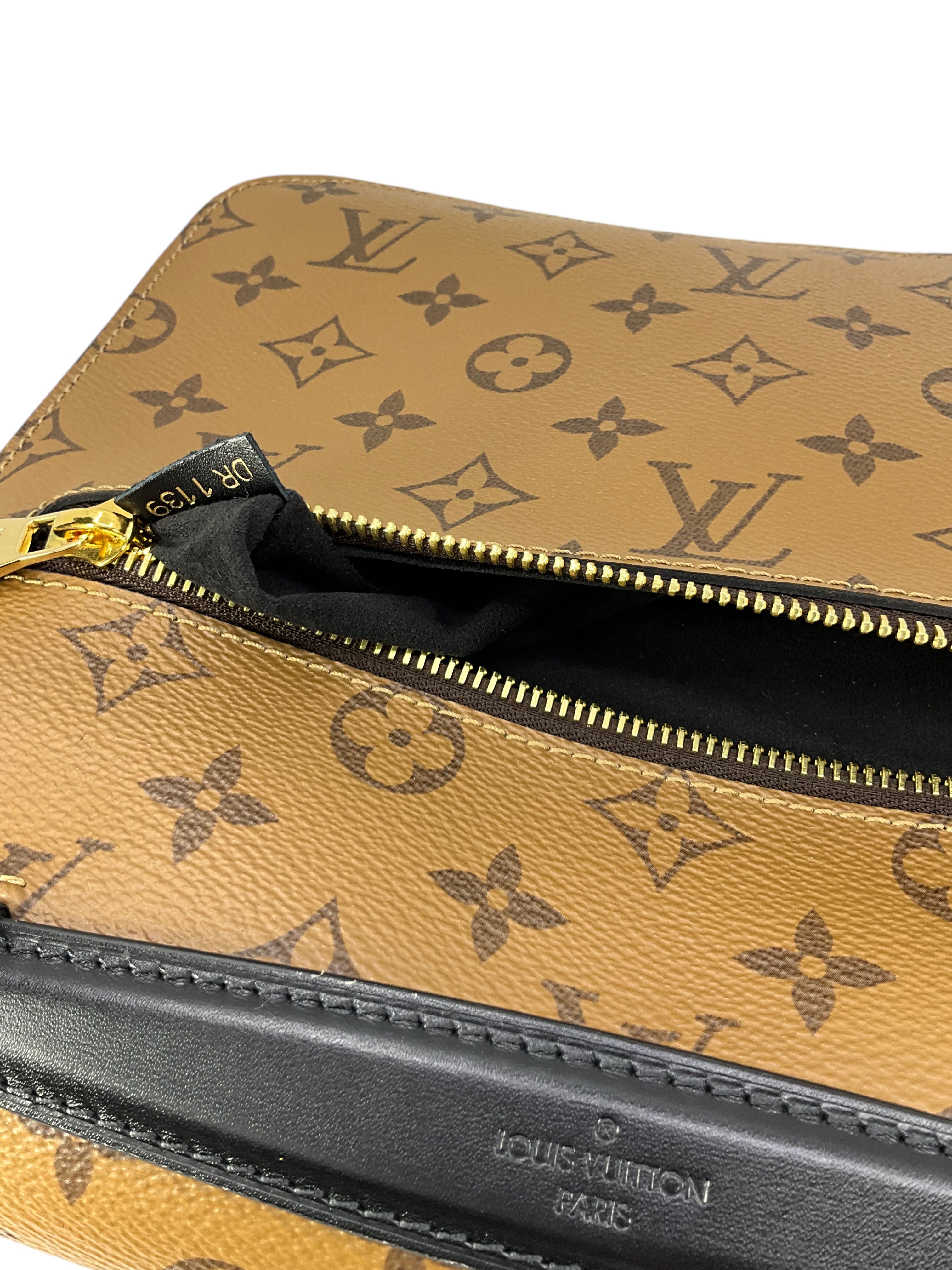 Authentic Louis Vuitton Reverse Monogram Pochette Metis Crossbody Bag - Luxury Handbag for Women, Perfect for Work, Travel & Everyday Use