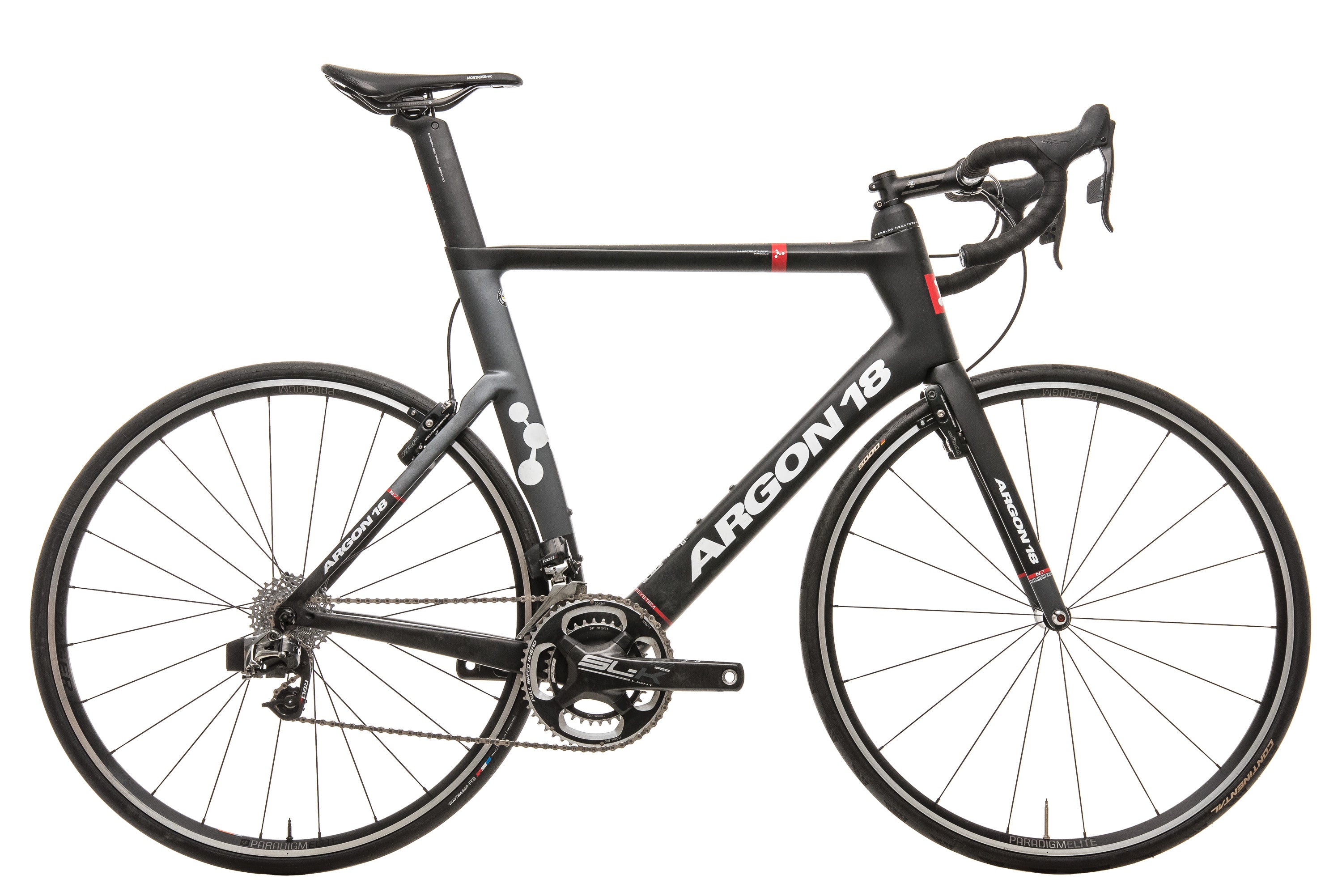 Argon 18 Nitrogen Pro Carbon Road Bike - Lightweight & Fast Racing Bicycle for Men, X-Large Size (2017 Model) | Perfect for Competitive Cycling, Triathlons & Endurance Rides