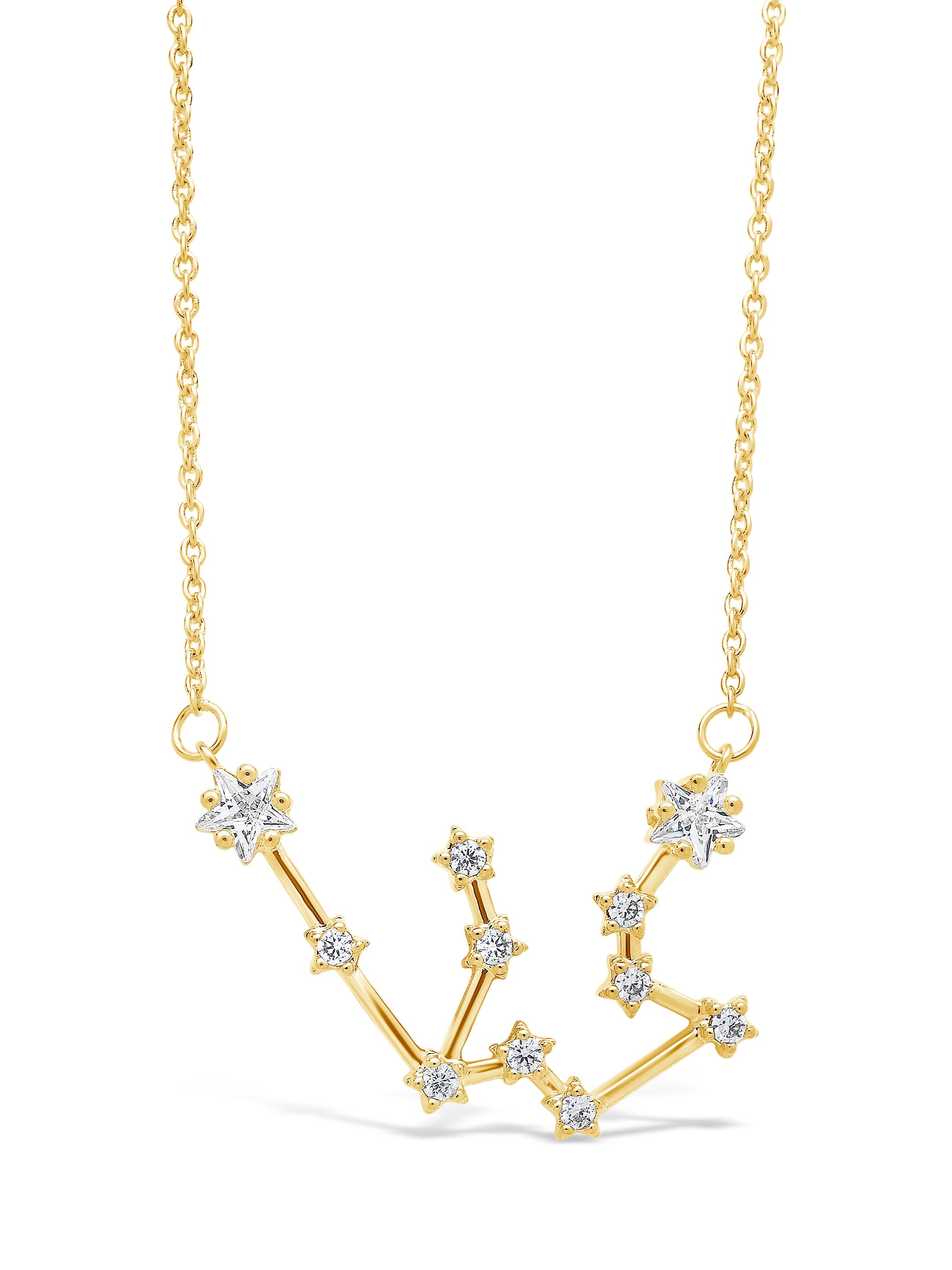 Elegant Constellation Statement Necklace - Zodiac Star Pendant for Women - Perfect for Parties, Date Nights & Gifts