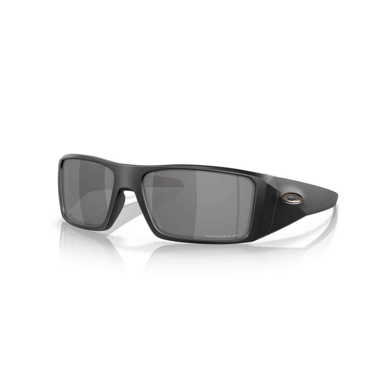 Oakley Heliostat Matte Black/Prizm Black Polarized Sunglasses 0OO9231 923102 - UV Protection for Outdoor Sports & Driving