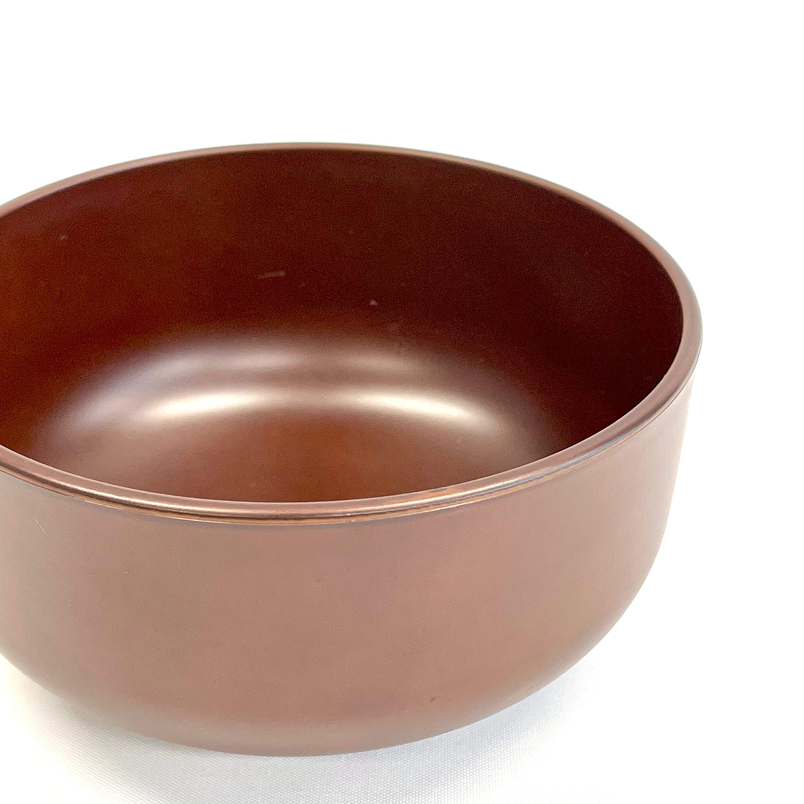 Premium Japanese Wood Grain Soup Bowl - Large 5.1 x 2.6 Inch Miso Soup Cup for Noodles, Rice & Cereal - Dishwasher Safe, Durable Ceramic Made in Japan - Perfect for Ramen, Udon & Home Dining