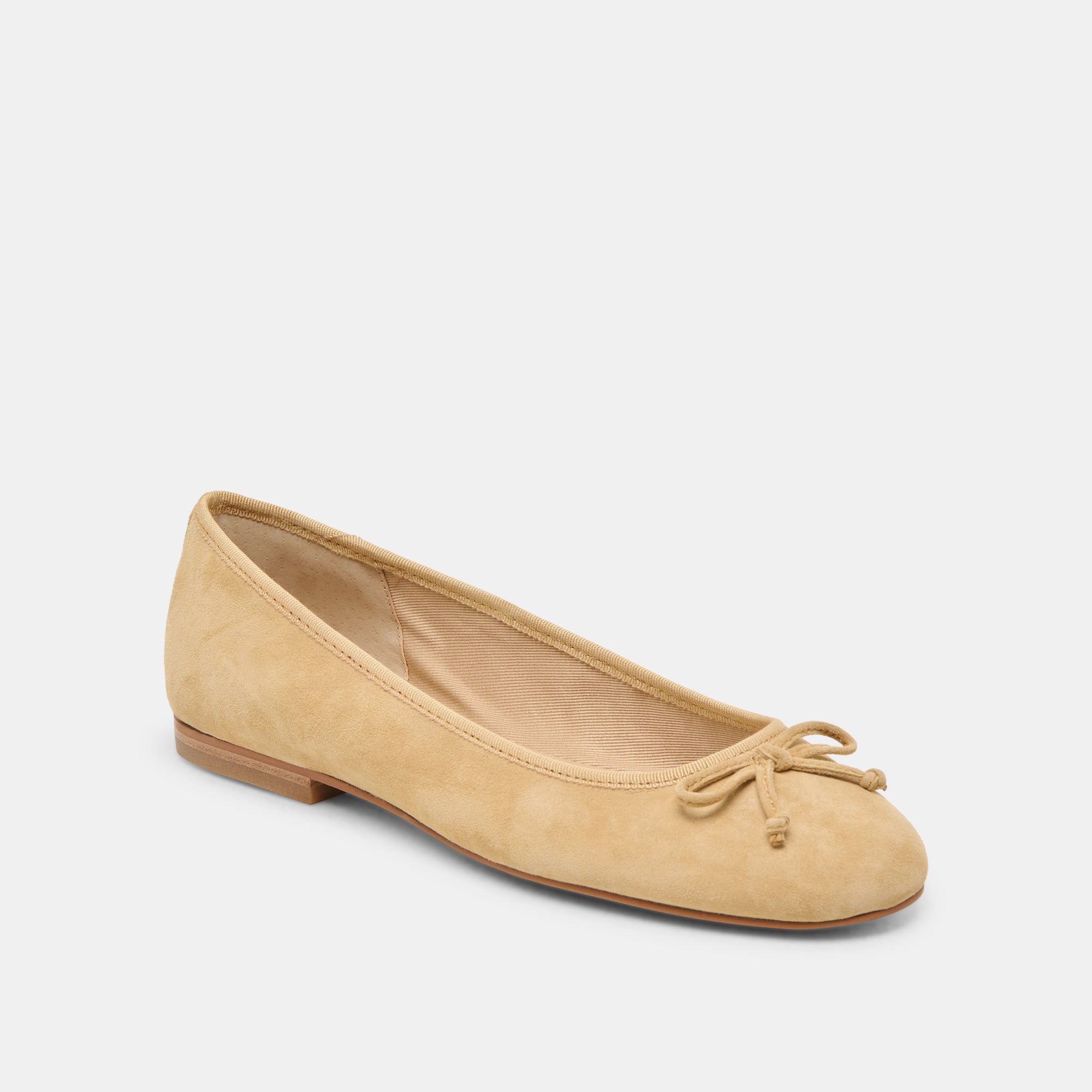 RITLA Women's Ballet Flats - Honey Suede Comfortable Slip-On Shoes for Casual Wear, Work & Travel | Elegant & Lightweight