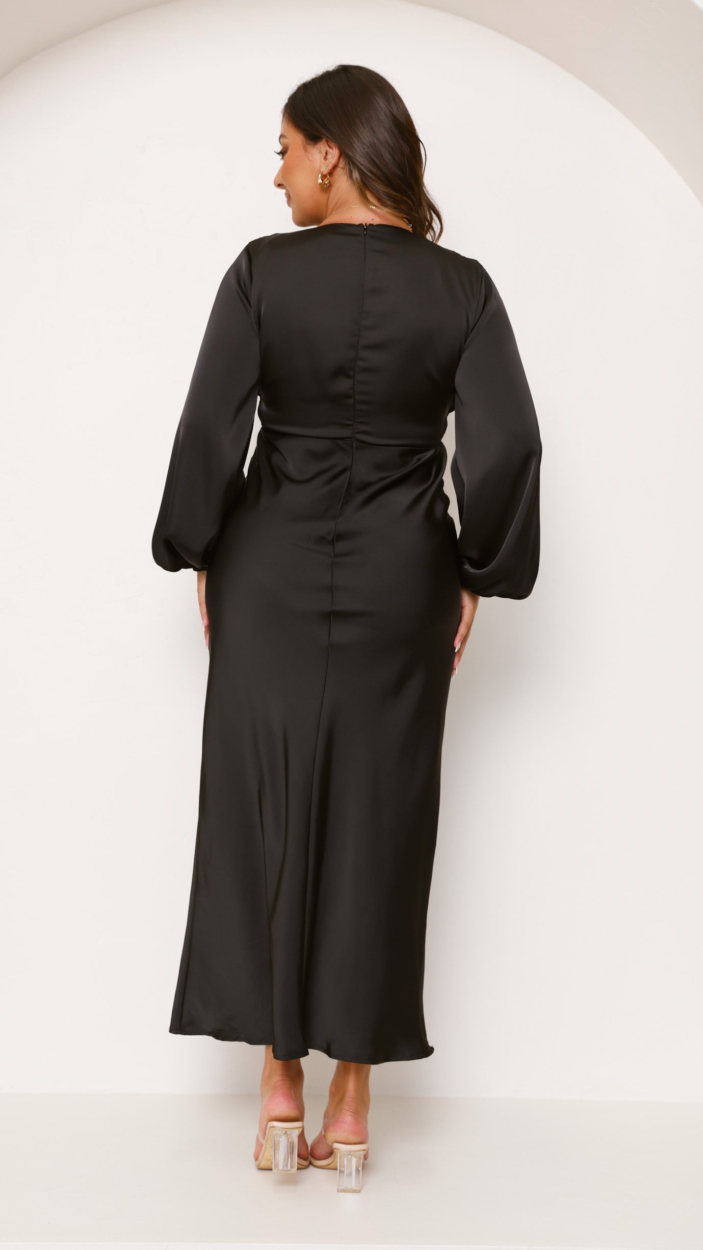 Amara Maxi Dress for Women - Elegant Black Long Dress for Summer, Beach, and Evening Wear