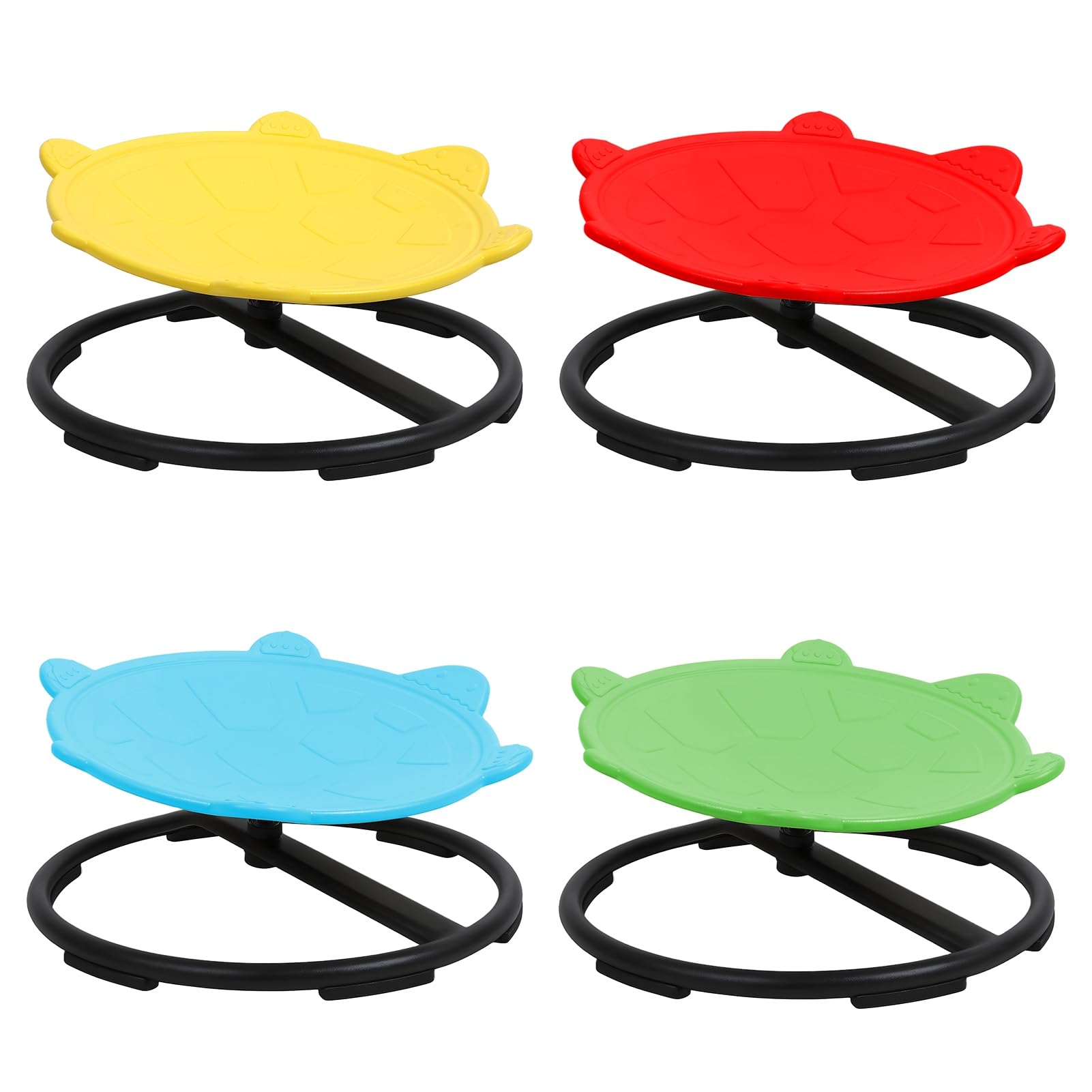 Autism Sensory Swivel Chair for Kids - Spinning Carousel Chair with Turtle Back Design to Improve Body Coordination - Perfect for Sensory Therapy, ADHD & Autism Support at Home or School