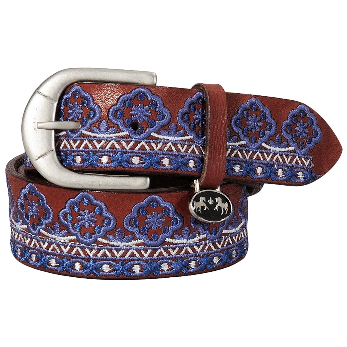 Equine Couture Angela Genuine Leather Belt for Women - Stylish Western Fashion Accessory for Riding, Rodeo & Everyday Wear
