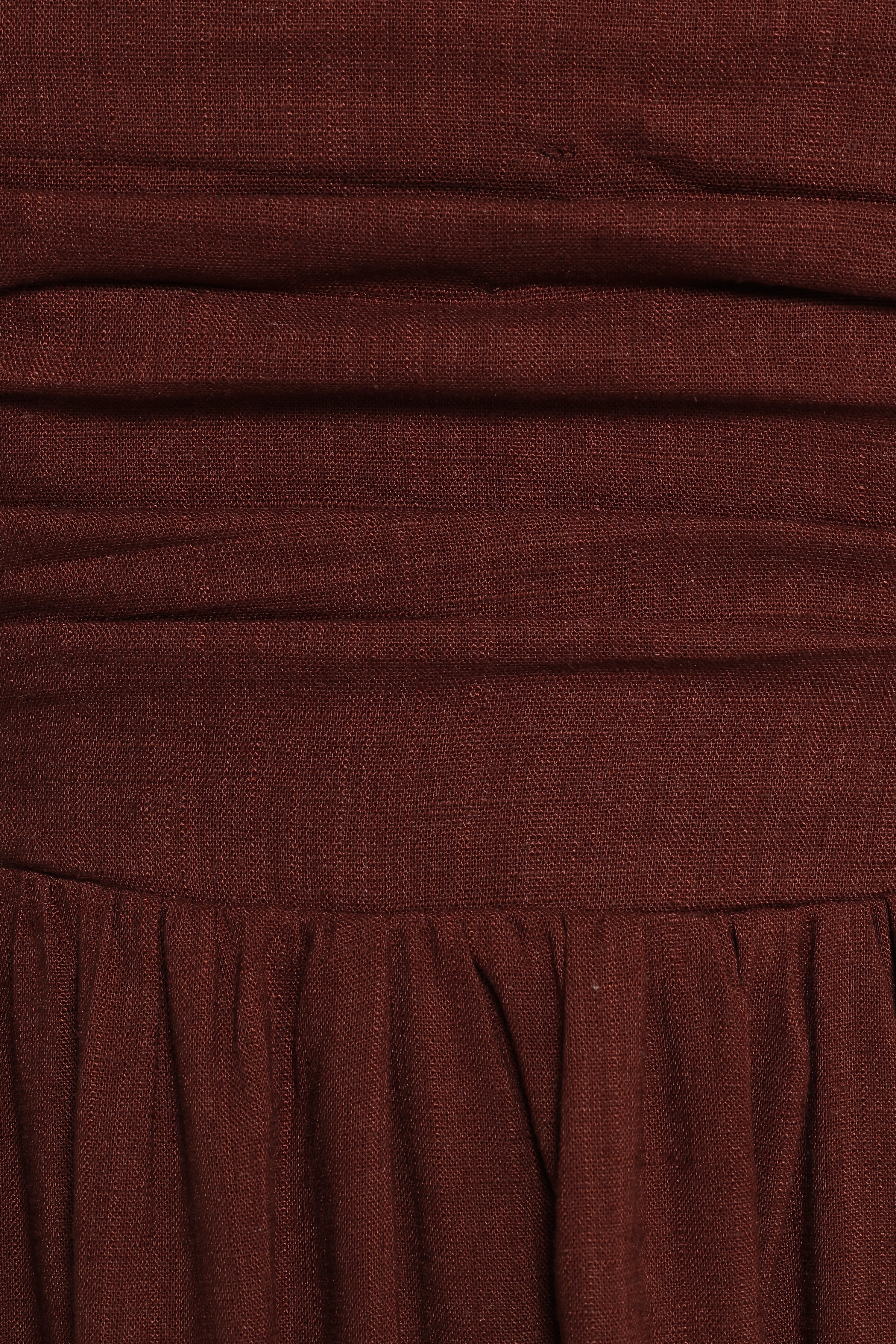 Kayt Strapless Dress - Chocolate Brown | Elegant Bodycon Cocktail Dress for Women | Perfect for Parties, Weddings & Evening Events