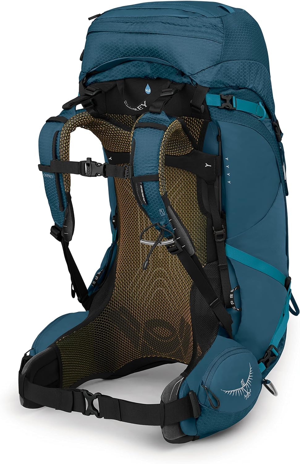 Osprey Atmos AG 50L Men's Hiking Backpack - Lightweight & Comfortable for Outdoor Adventures, Camping & Travel