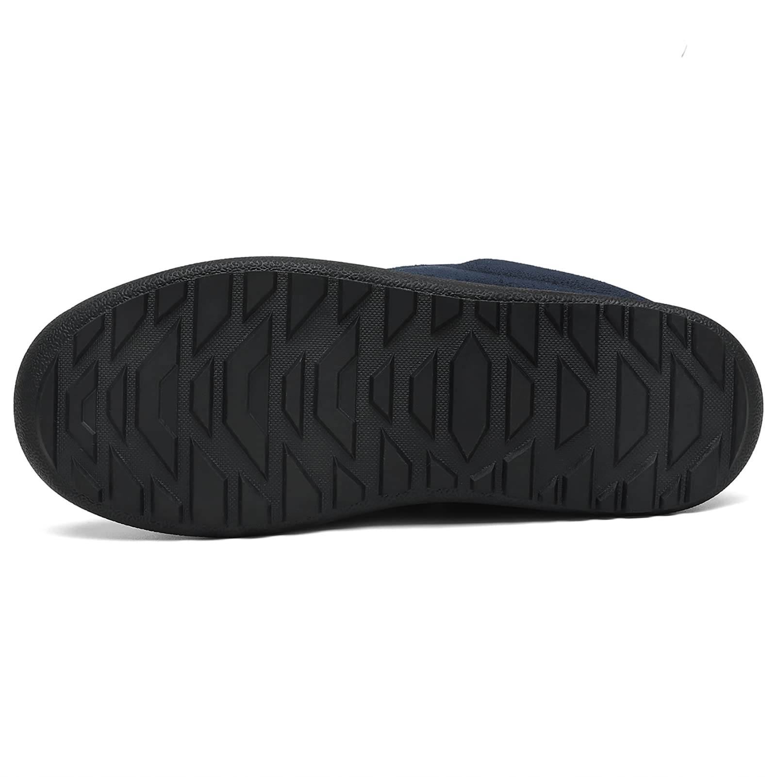 Men's Winter Foam House Slippers - Microsuede Indoor/Outdoor Warm Slip-On Shoes for Home, Office & Travel - Cozy Comfort for Cold Weather & Relaxation
