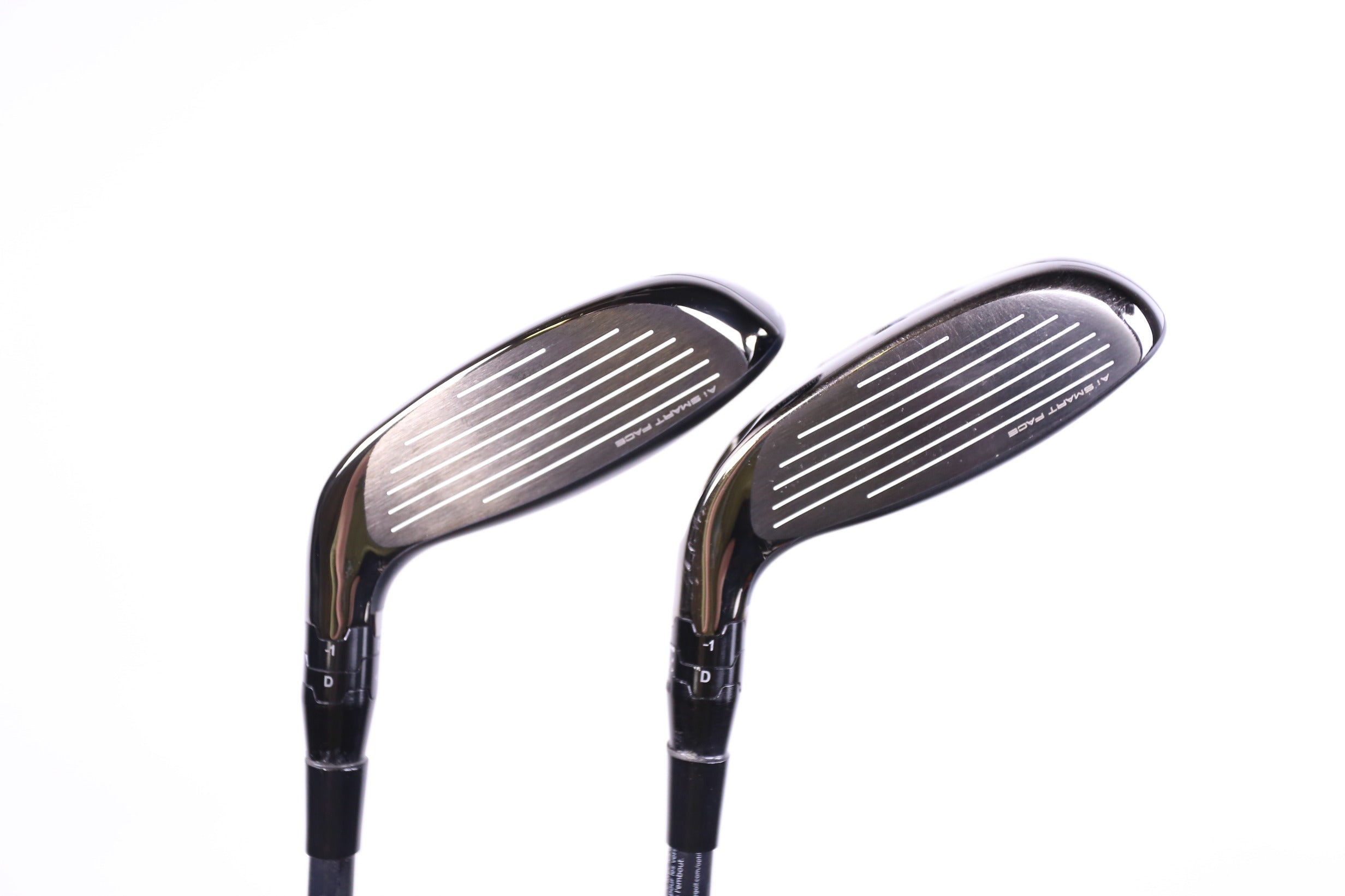 Used Callaway Paradym Ai Smoke HL Hybrid Golf Clubs Set - Right Handed 3 & 4 Hybrid Seniors Flex - Perfect for Senior Golfers & High Launch Shots on the Course