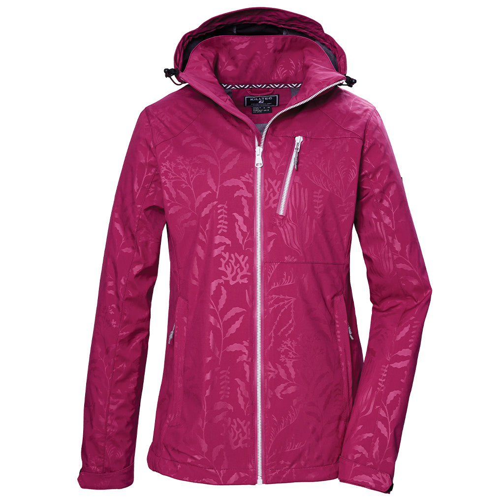 Women's Killtec Softshell Jacket - Waterproof Windproof Lightweight Outdoor Jacket for Hiking, Running & Travel - Perfect for All Seasons