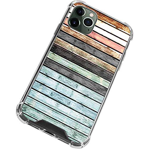 Skinit Clear Protective Phone Case for iPhone 12 Pro - Premium Wood Grain Design | Slim Scratch-Resistant Cover with Perfect Fit | Ideal for Work, Travel & Everyday Use