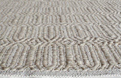 Rugs America Emerson Natural Fiber Rug 2' x 3' Tan - Handwoven Jute Area Rug for Living Room, Bedroom & Entryway
