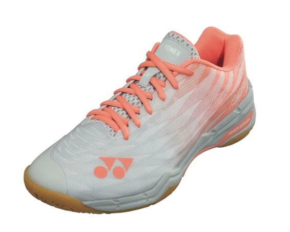 Yonex Power Cushion AERUS X2 Women's Badminton Shoes [Coral] - Lightweight & Comfortable for Court Sports & Training