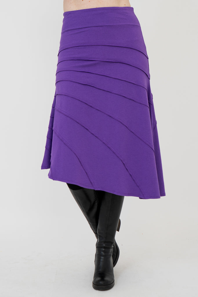 Beverly Skirt - Elegant Princess Style Bamboo Midi Skirt for Women | Perfect for Summer Outfits, Beach Vacations & Boho Fashion