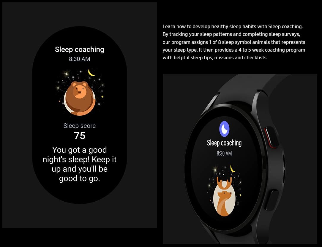 Samsung Galaxy Watch 4 44mm R875 Smartwatch (Renewed) - GPS, Bluetooth, WiFi & LTE, ECG Monitor, Fitness Tracker for Running, Sleep Cycle Tracking, Fall Detection - Perfect for Workouts, Health Monitoring & Daily Activity Tracking