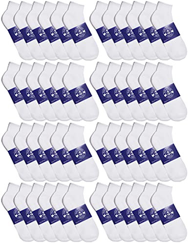 48 Pairs Womens White
