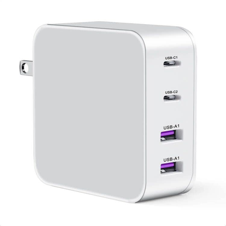 DTK 120W USB C Wall Charger Fast Charging Block Plug, 4-Port PD Charging Station for iPhone 15/14/13, Samsung Galaxy, iPad, MacBook - Perfect for Home, Office & Travel