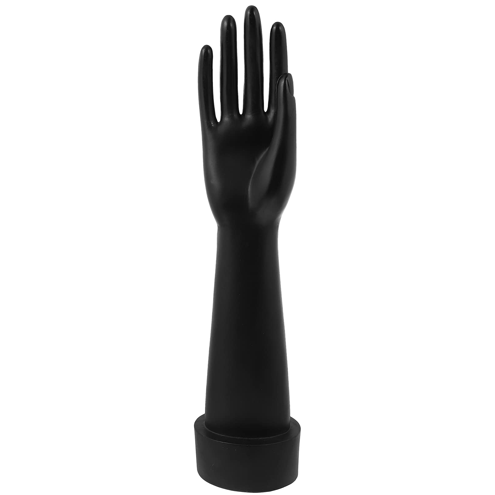 Cabilock 1-Piece Jewelry Display Hand Model - Mannequin Hand Bracelet & Ring Holder Stand for Jewelry Store, Boutique, and Trade Show Displays - Durable Plastic Jewelry Tree Stand for Necklaces, Bracelets, and Rings