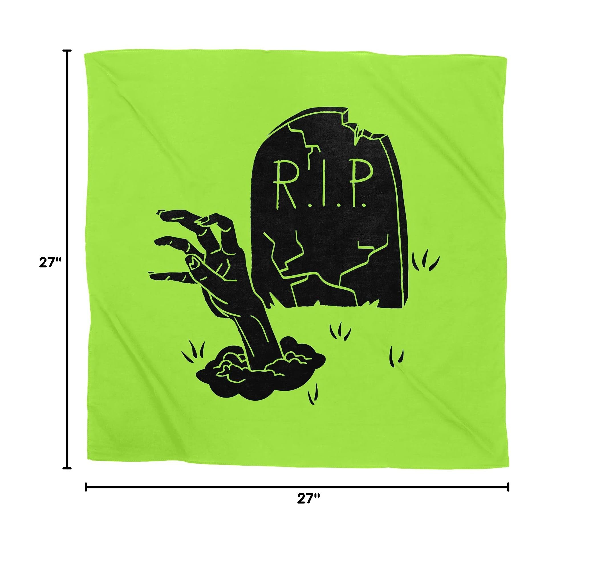 Halloween Zombie Flags - Mato & Hash Graphic Hanging Decor for Outdoor & Indoor Halloween Party Decorations