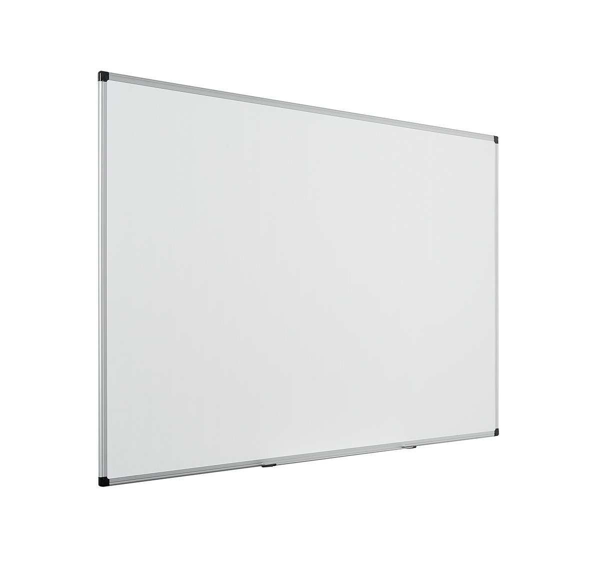 Bi-Office 1500 x 1200 mm White Ceramic Steel Aluminum Frame Whiteboard - Premium Dry Erase Board for Office Meetings, Classrooms & Home Offices