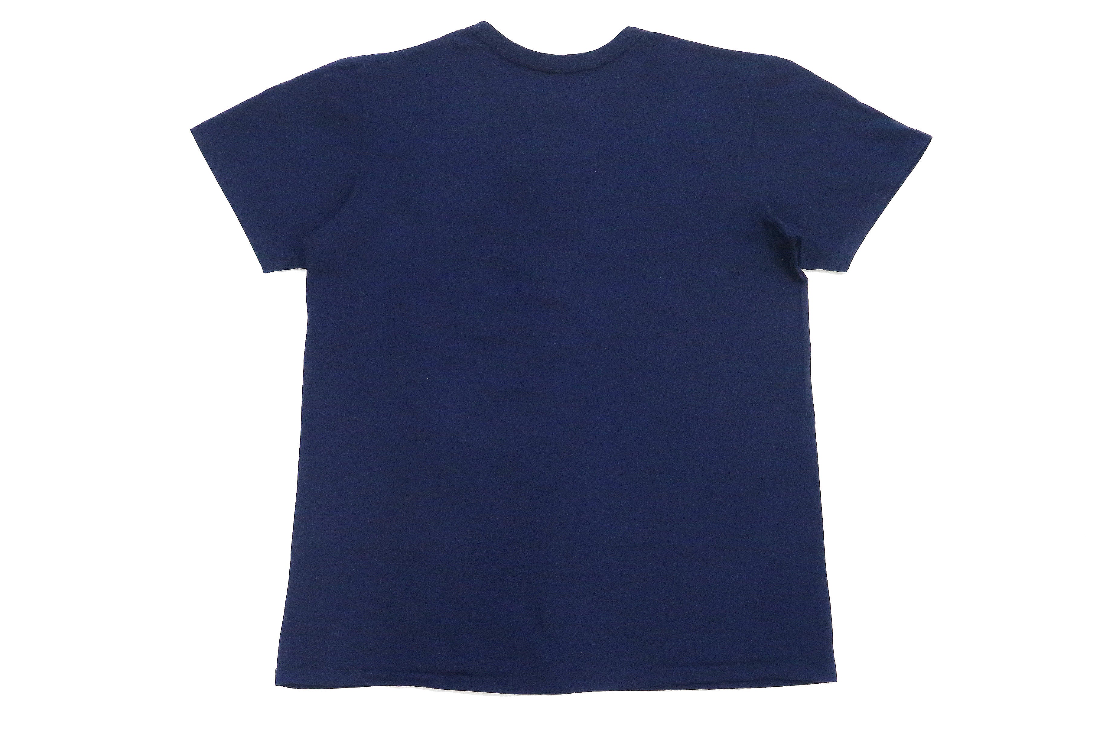 Pherrows Men's 2 Pack Navy Blue Short Sleeve T-Shirts - Soft Lightweight Cotton Loopwheel Tees for Casual Wear & Everyday Comfort