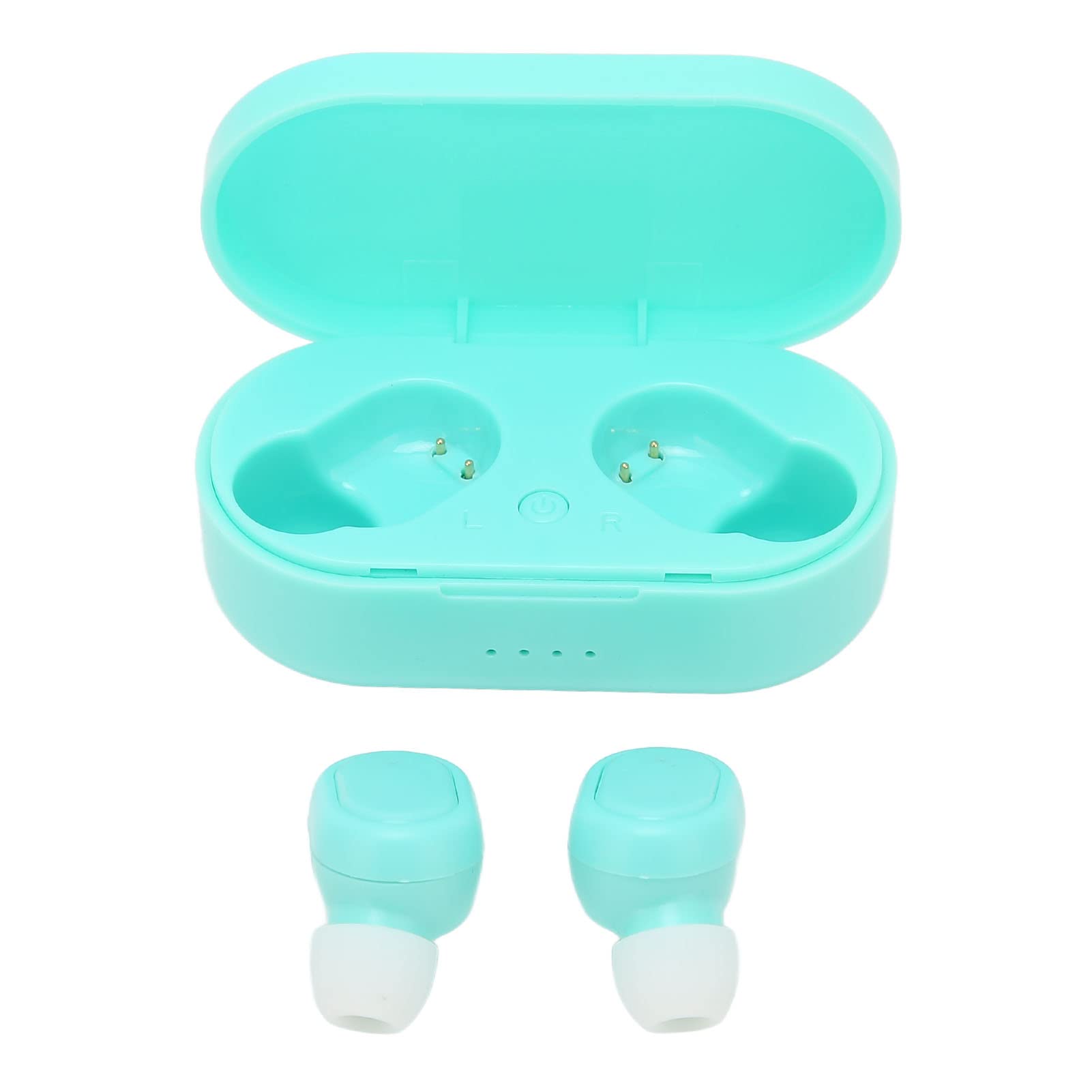 Wireless Bluetooth 5.0 Earbuds with 30H Playtime, Hi-Fi Stereo Sound, Built-in Mic & Charging Case - Perfect for Running, Workouts & Sports | Sweatproof Wireless Headphones for Gym, Jogging & Active Lifestyle