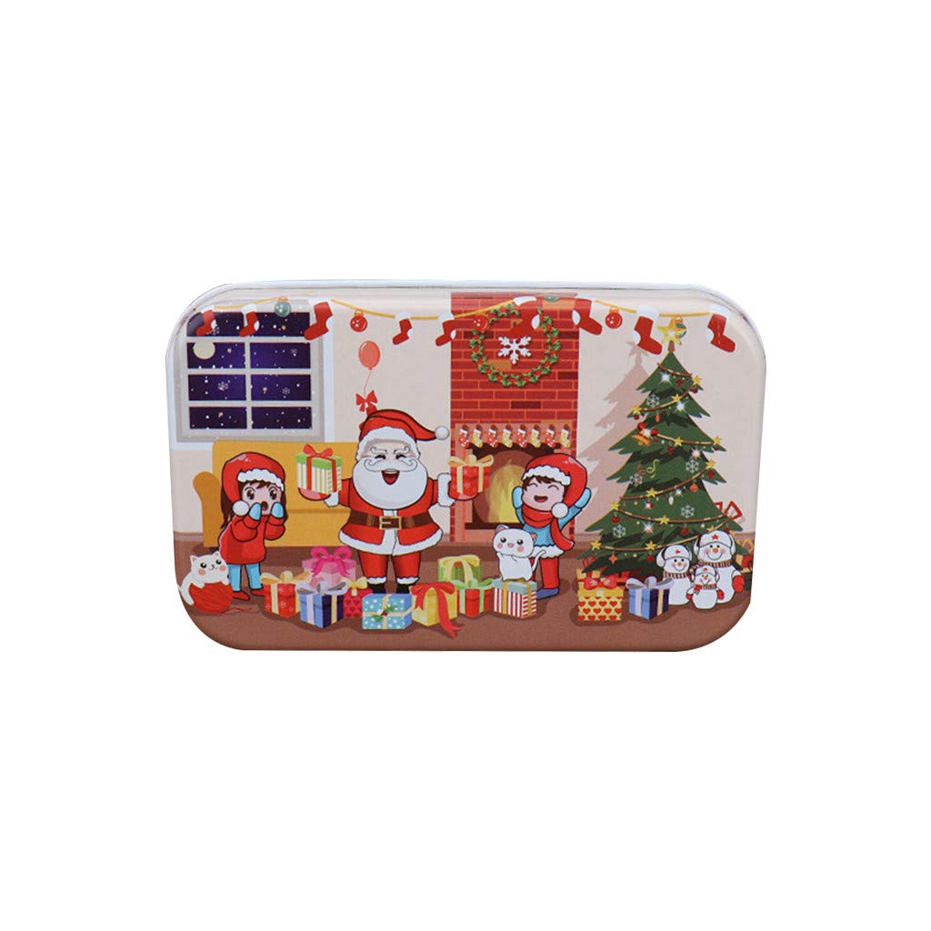 60-Piece Wooden Jigsaw Puzzle - Santa Claus Theme for Kids & Adults | Montessori Educational Learning Toy | Perfect for Christmas Gifts, Family Game Night & Classroom Activities