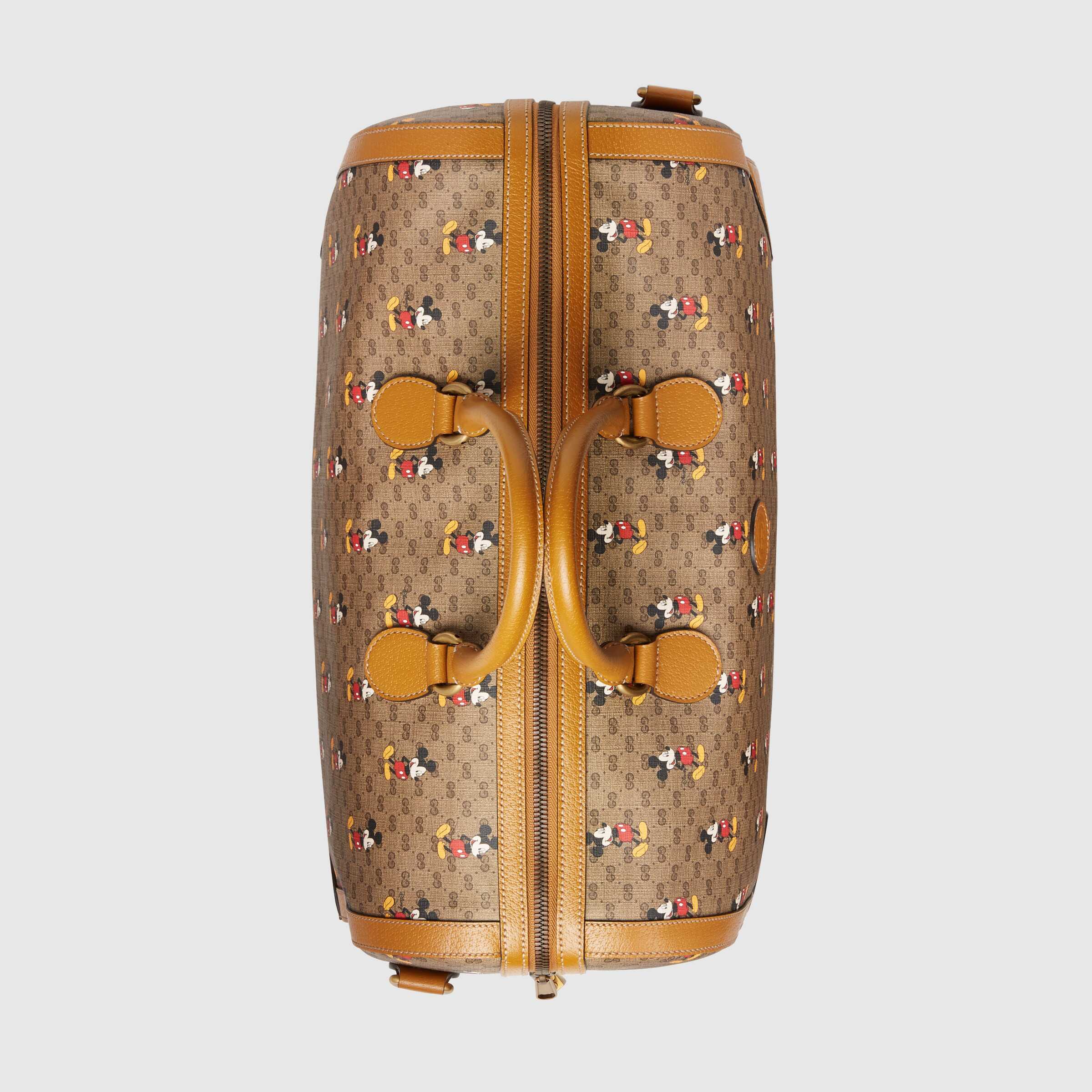 Gucci Disney x Gucci Medium Travel Duffle Bag for Women & Men - Perfect for Weekend Getaways, Gym & Airplane Carry-On Luggage
