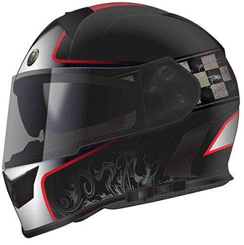 Flat Black Red Cham