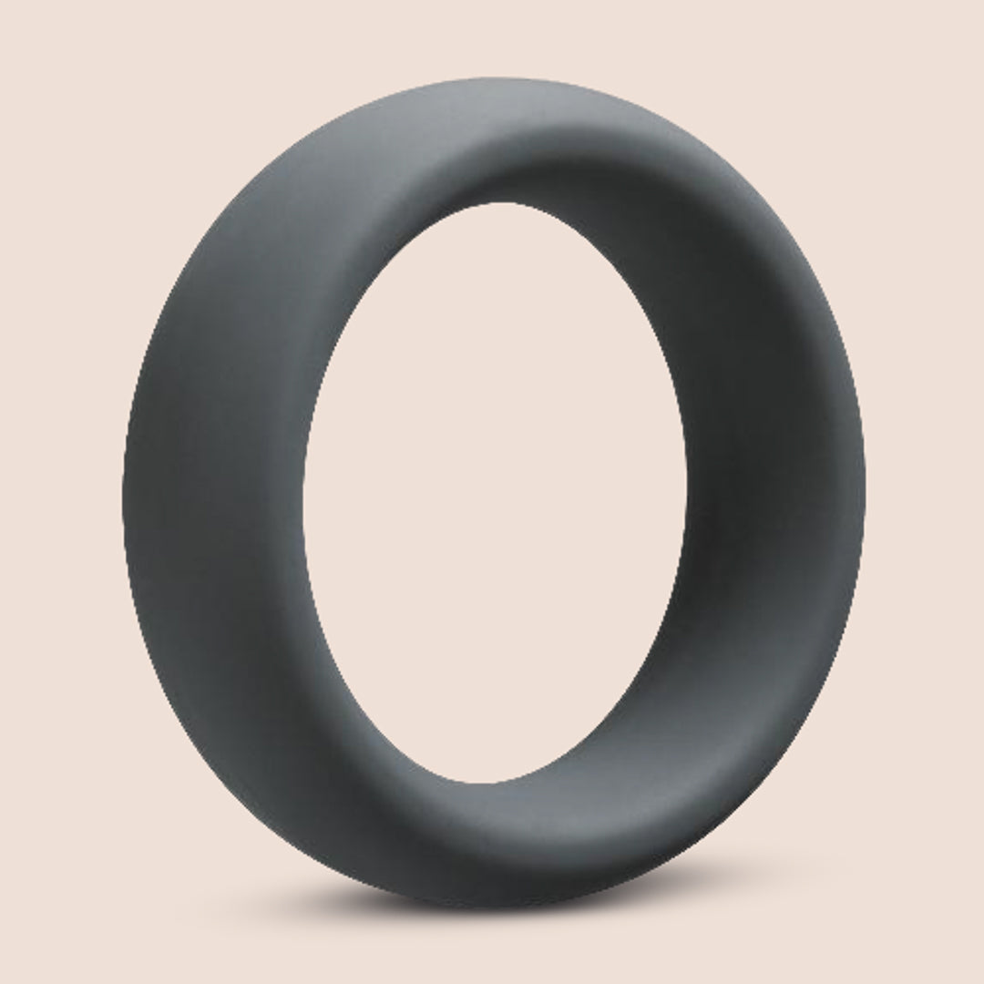 Optimal C Ring 45mm Thick Slate Grey Cock Ring - Premium Silicone Stretchy Penis Ring for Enhanced Pleasure & Performance - Perfect for Couples Play & Solo Use