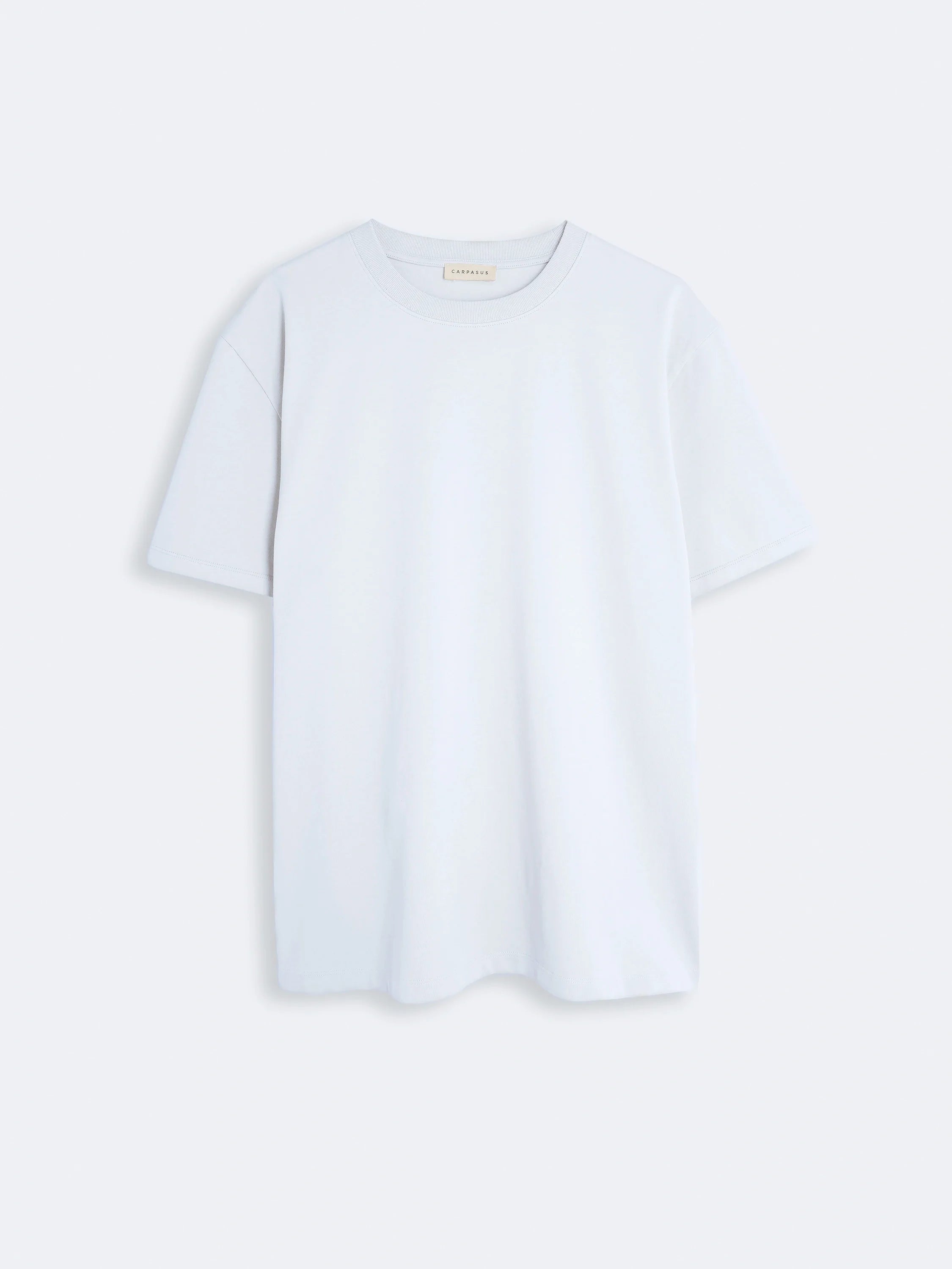Premium Heavyweight Jersey T-Shirt for Men - Soft Cotton Crewneck Tee - Biasca White - Ideal for Casual Wear, Gym & Everyday Comfort