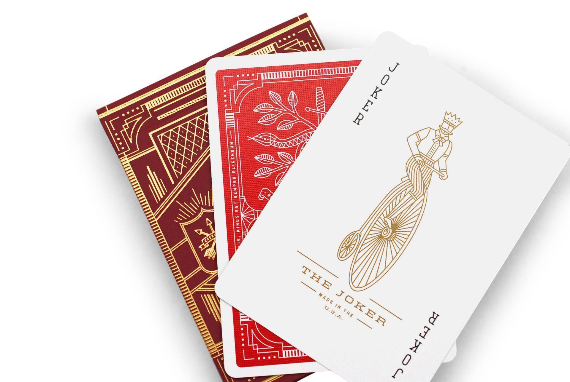 Red Monarchs Limited 1st Edition Playing Cards - Premium Collectible Card Deck for Magic Tricks, Poker Games & Cardistry - Perfect for Card Collectors and Magicians