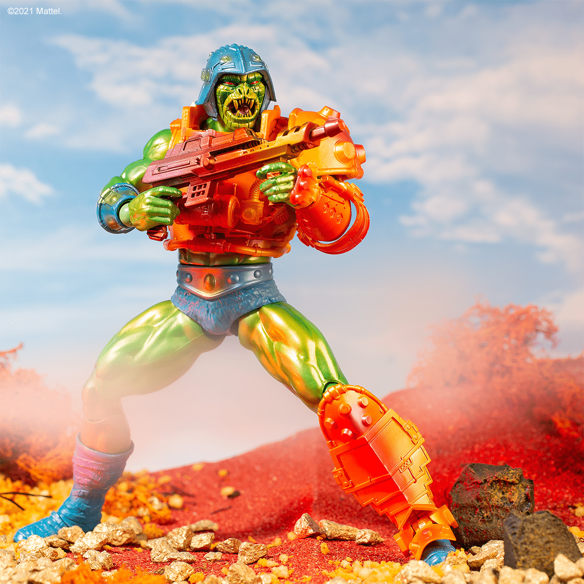 Masters of the Universe Man At Arms 1/6 Scale Action Figure - MOTUbi Variant Collectible for Display & Role Play | Perfect for Fans, Collectors & Home Decor