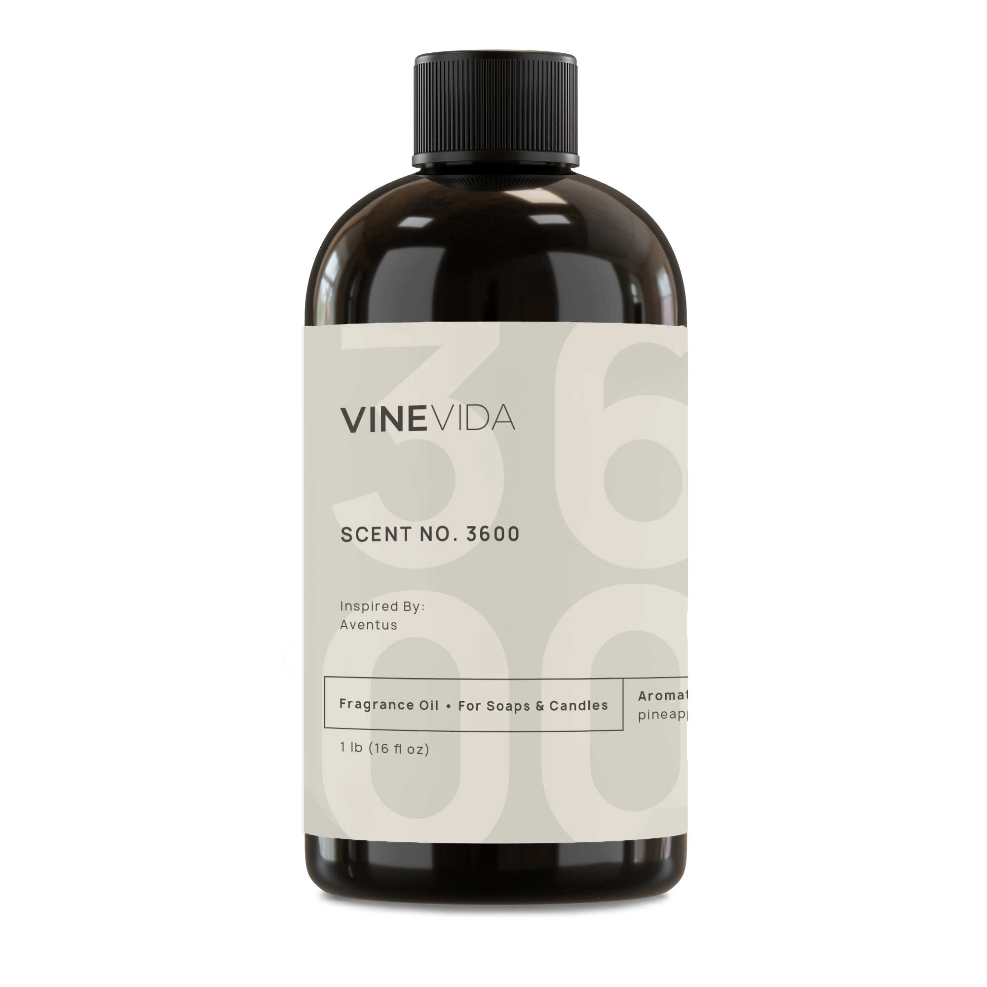 Premium 3600 Fragrance Oil for Soap Making & Candle Making - Aventus by Creed Inspired Scent - Perfect for DIY Home Fragrance, Bath & Body Products, and Aromatherapy