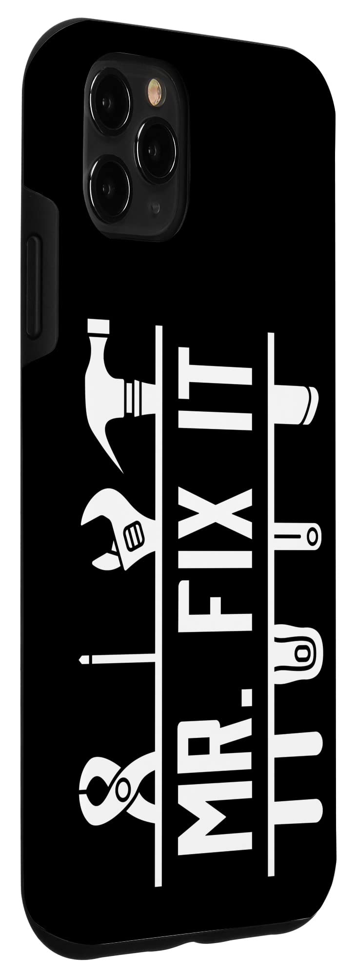 iPhone 11 Pro Max Case - Funny 'Mr. Fix It' Dad Design - Durable Protective Cover for Father's Day Gift | Perfect for DIY Enthusiasts & Handymen