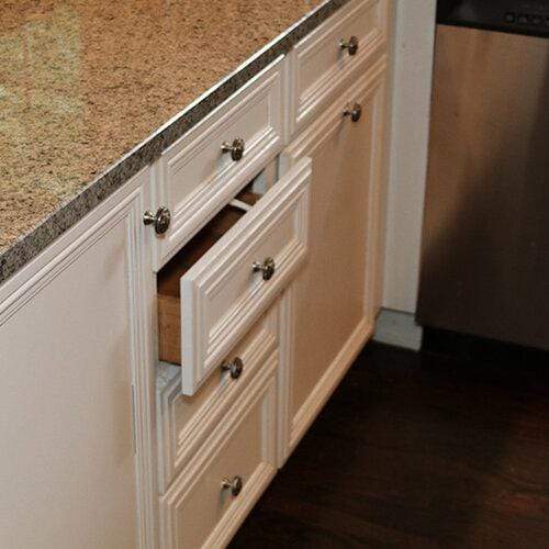 Qdos SureCatch Lower Drawer Adhesive Latches - 6 Pack Cabinet Safety Locks for Baby Proofing, Child Proofing & Pet Proofing - Secure Kitchen, Bathroom & Office Drawers
