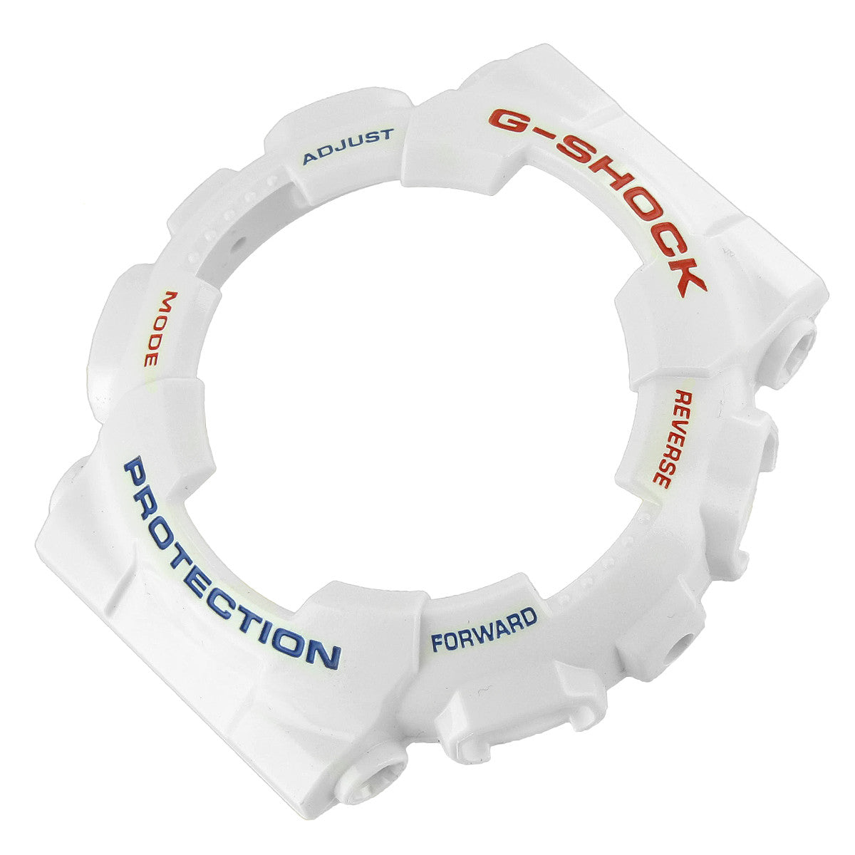 G Shock GA110TR-7A White Bezel 50MM Case Shock Resistant Digital Watch - Perfect for Outdoor Sports, Running, and Everyday Wear