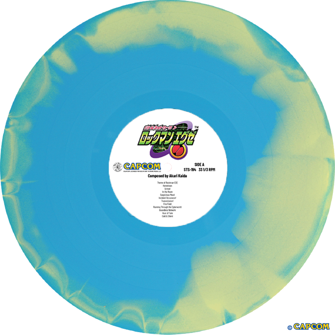 Mega Man Battle Network Original Video Game Soundtrack LP - Limited Edition Vinyl Record by Mondo | Perfect for Gaming Enthusiasts & Retro Music Collectors