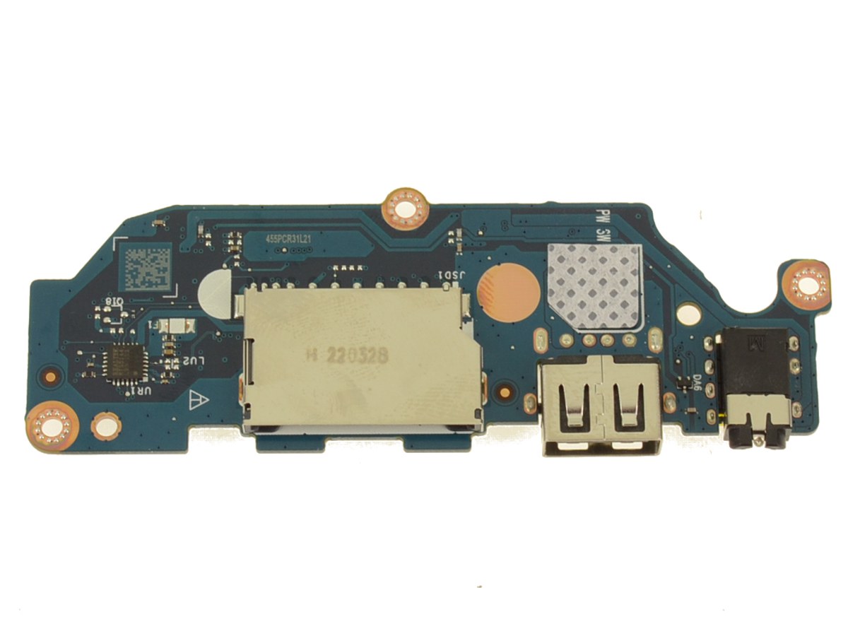 Dell OEM Inspiron 15 3510 USB Audio Port SD Card Reader IO Circuit Board VWVFG - Replacement Part for Laptop Repair & Maintenance