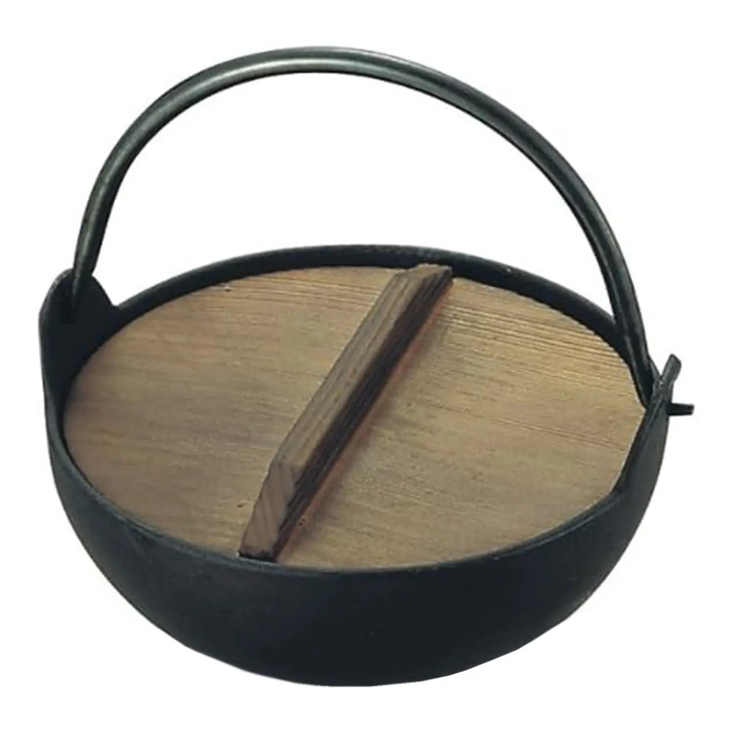 Premium Chubu Cast Iron Inaka Hot Pot 24cm - Authentic Japanese Nabe Pot for Sukiyaki, Shabu Shabu & Home Cooking | Durable Rust-Resistant Design for Stovetop & Tabletop Use