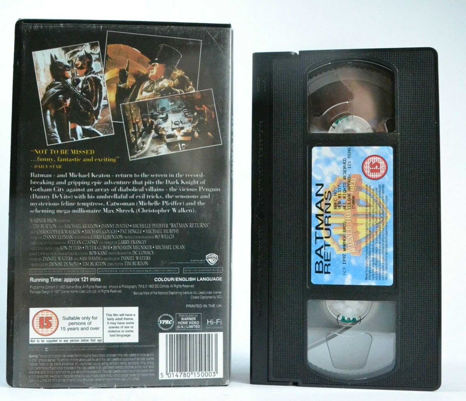 Back to Bataan Classic War Movie on VHS - Perfect for WWII Film Collectors & History Buffs