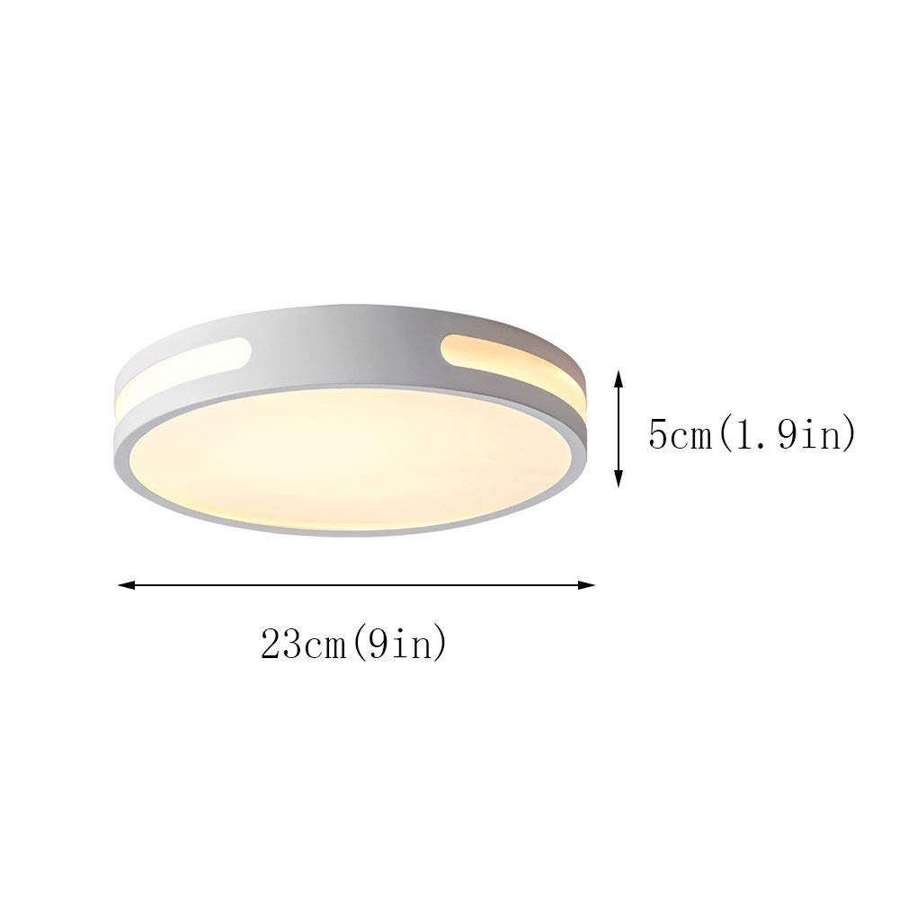 Modern LED Ceiling Lights for Hallway, Kitchen & Balcony - Warm White Light