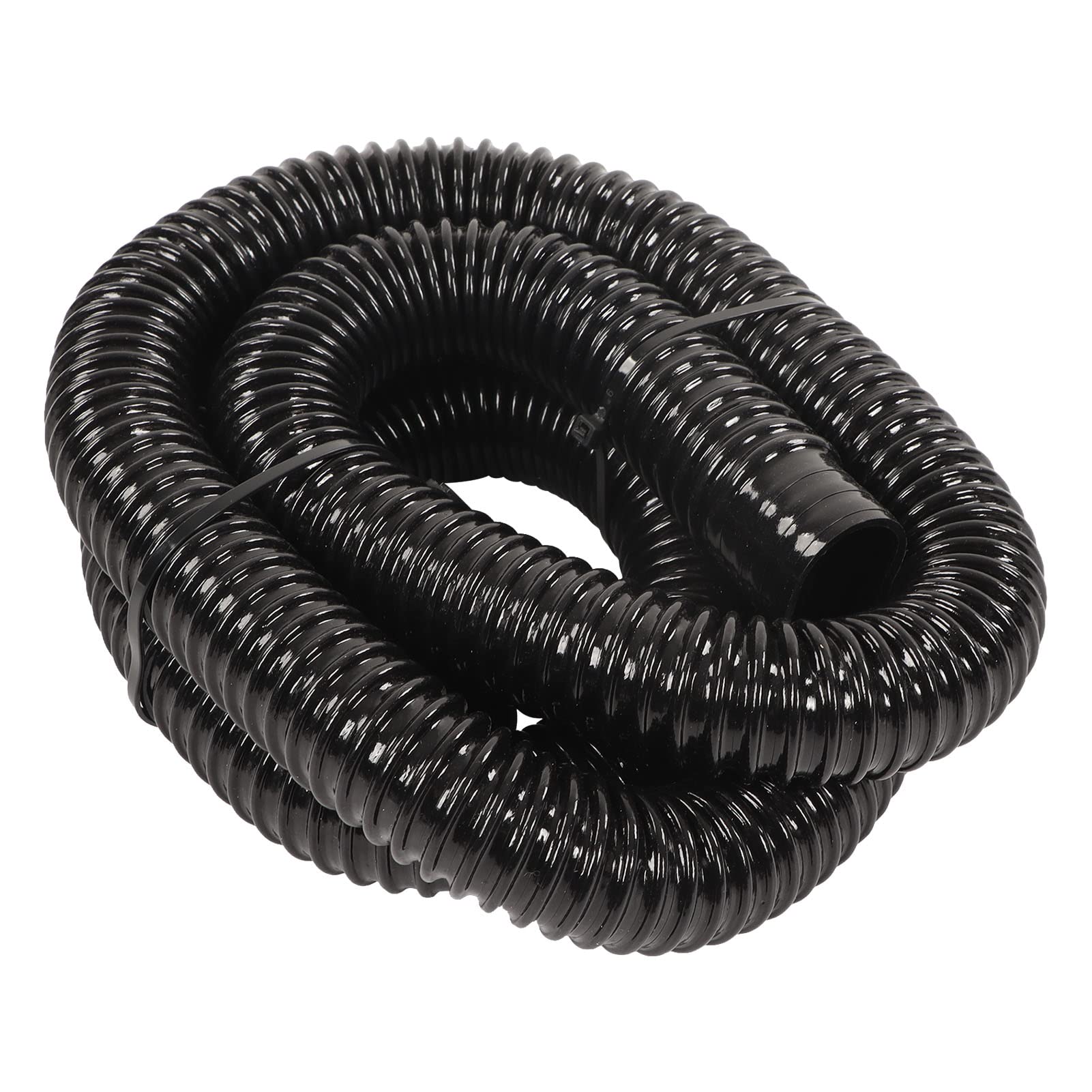Bediffer 1-1/8 Inch Diameter 5ft Heavy Duty Flexible PVC Bilge Pump Hose Kit for Boats - Marine Plumbing, Water Drainage & Emergency Use