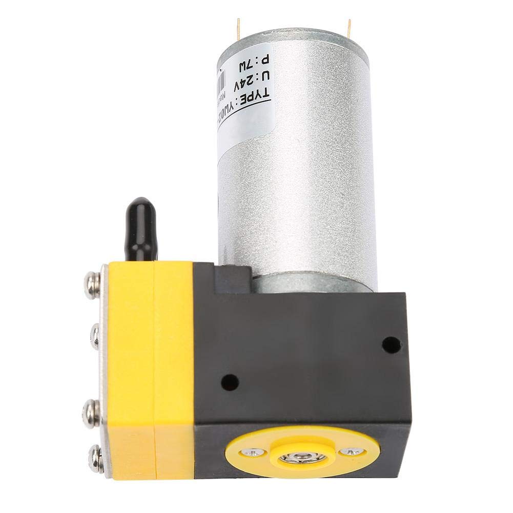 24V Mini Diaphragm Pump 0.4-1L/min - Air & Liquid Transfer Vacuum Pump for Aquariums, Medical Devices & Laboratory Equipment