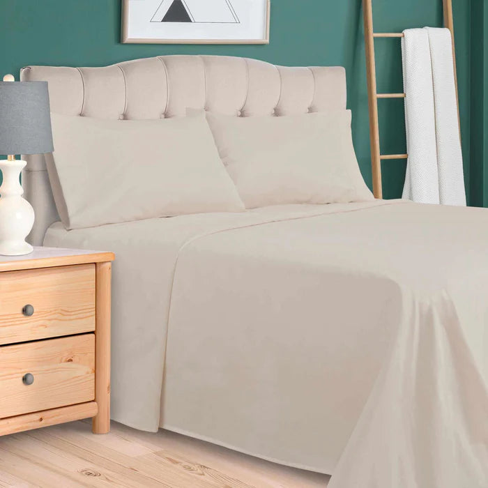 Premium 100% Egyptian Cotton 700 Thread Count Sheet Set - Breathable, Hypoallergenic & Eco-Friendly Bedding for Luxurious Comfort - Perfect for Master Bedroom, Guest Room & Hotel Use