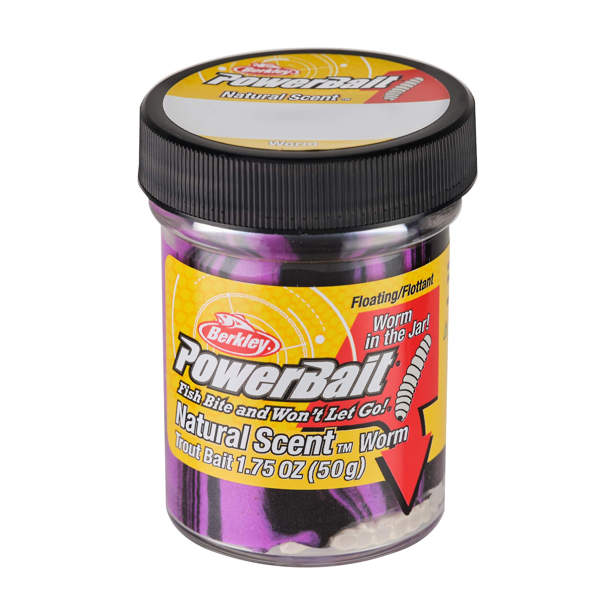 Berkley PowerBait Natural Scent Trout Fishing Dough Bait - Realistic Scent & Attractant for Rainbow, Brown & Brook Trout - Perfect for Freshwater Lakes, Rivers & Streams
