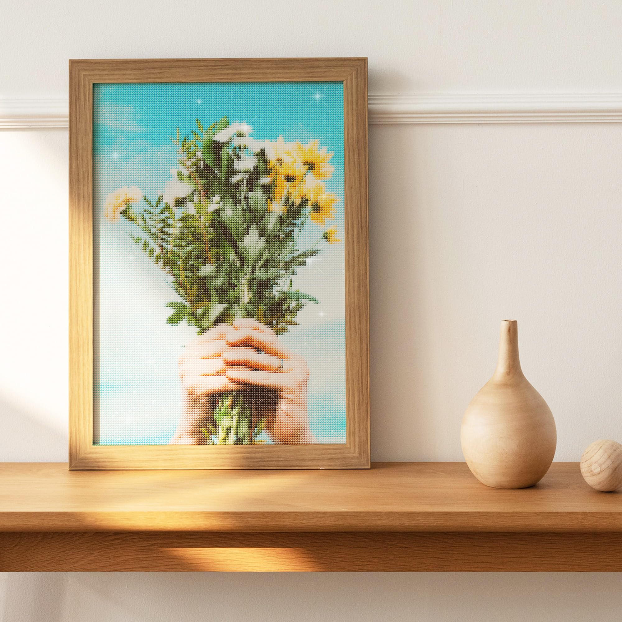Custom 5D Diamond Painting Kits for Adults - Personalized Photo Diamond Art DIY Gifts, Home Wall Decor (Round/Square Drill, Multiple Sizes) | Perfect for Family Gifts, Relaxation Therapy & Creative Home Decoration