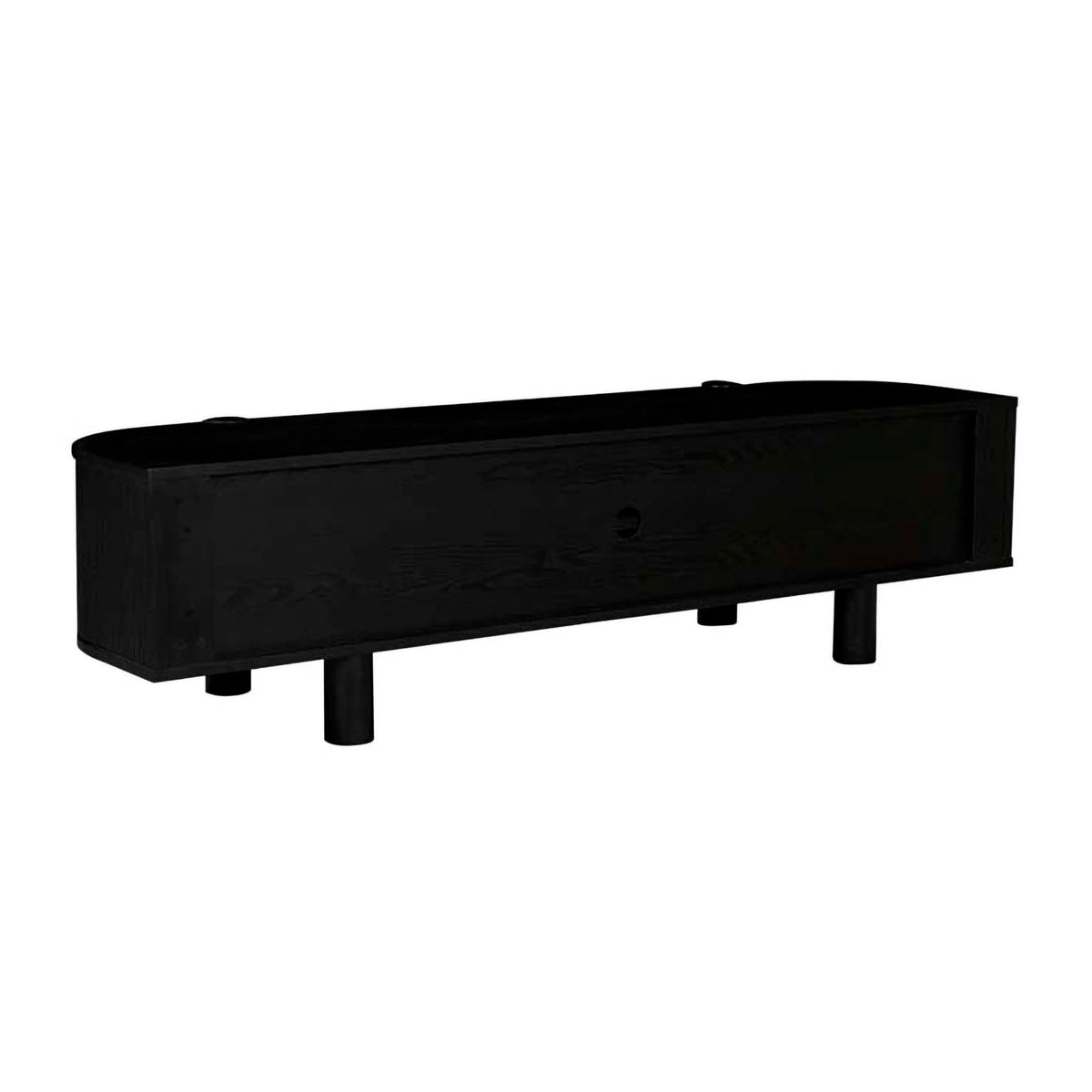 Artie Ripple Entertainment Unit - Modern TV Stand with Storage Shelves for Living Room, Bedroom & Home Theater Setup