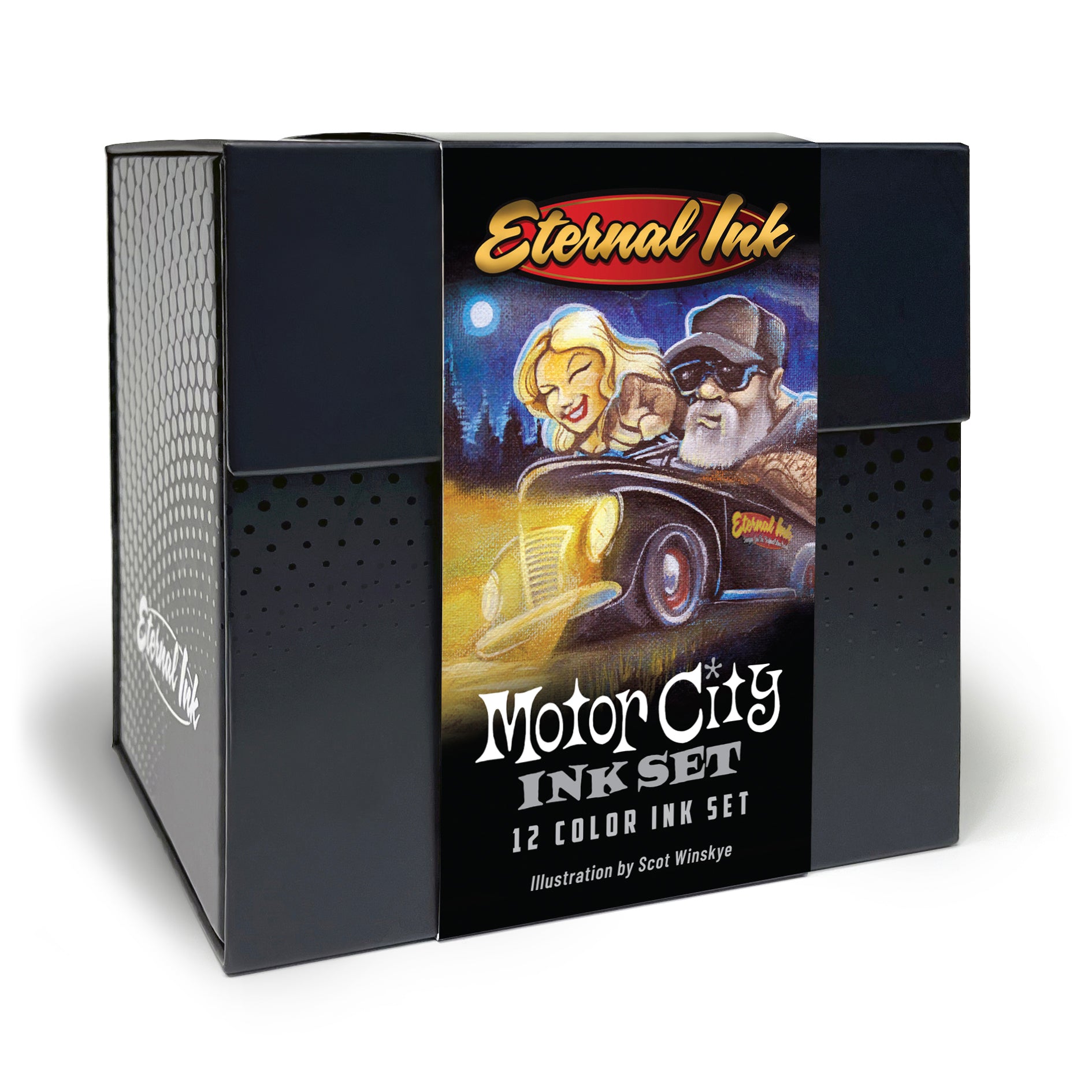 Eternal Motor City Set 1oz - Premium Die Cast Metal Car Collection for Adults & Collectors - Perfect for Display, Gifts, and Home Decor