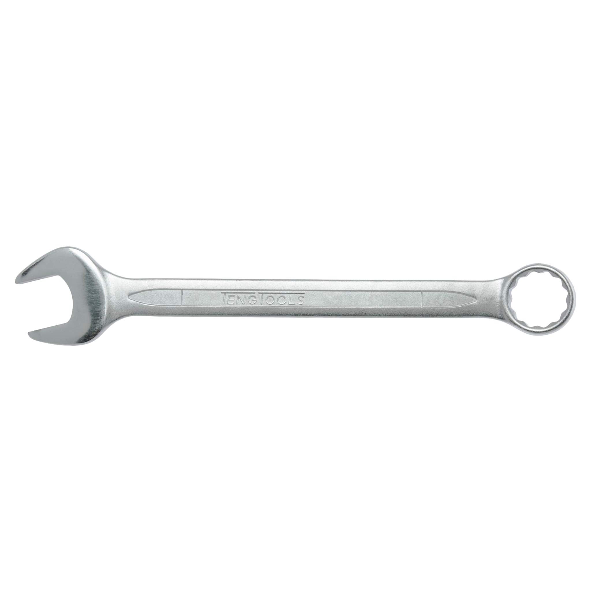 Teng Tools 58mm Metric Combination Open & Box End Wrench - 600558, Silver | Professional Automotive & DIY Repair Tool for Mechanics & Home Use